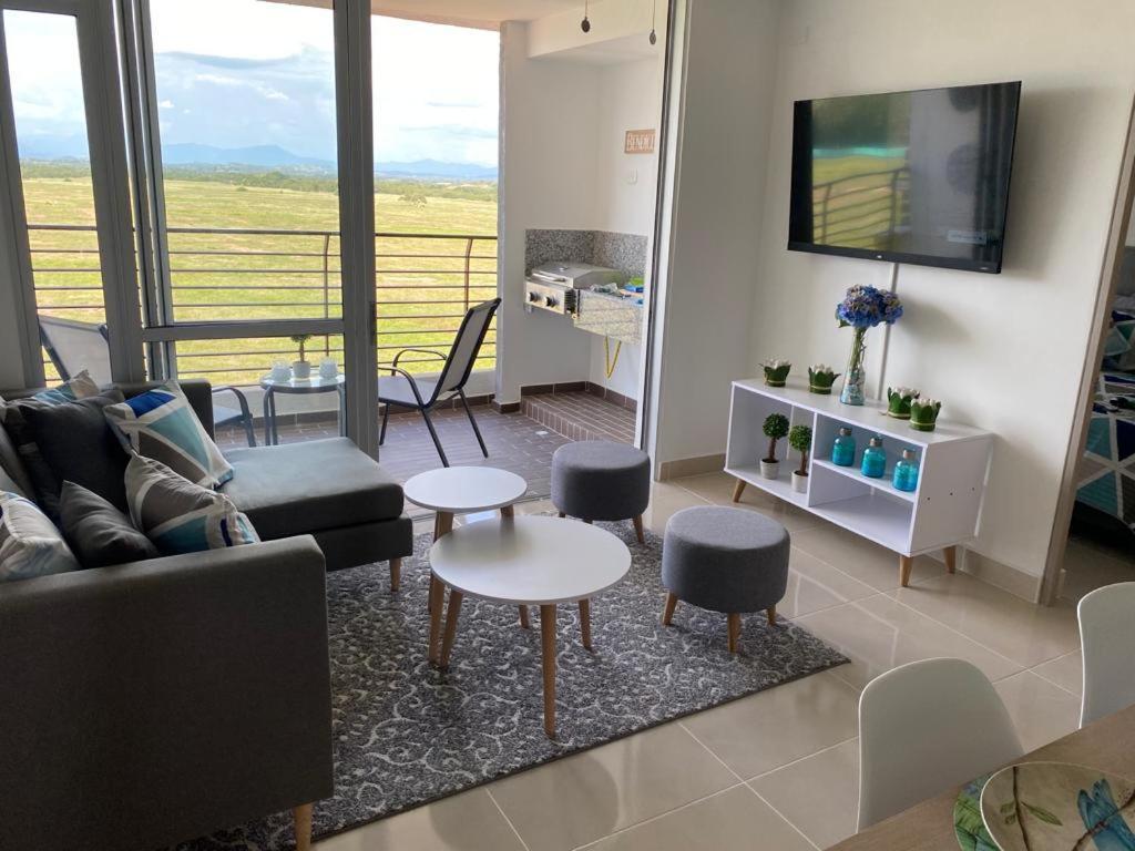 Apartamento Pena Azul-Aldea Apartment Ricaurte Ngoại thất bức ảnh