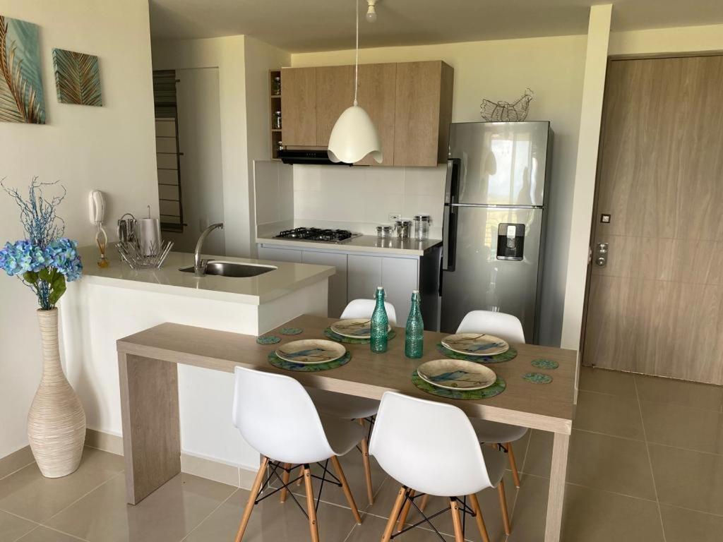 Apartamento Pena Azul-Aldea Apartment Ricaurte Ngoại thất bức ảnh